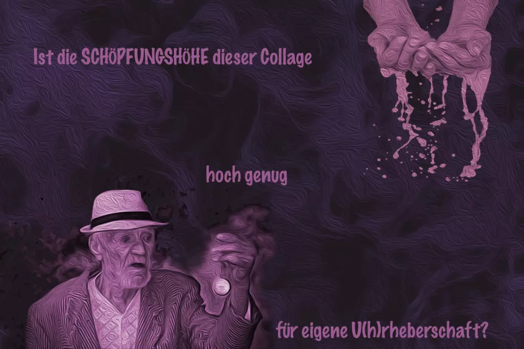 Collage mit Schöpfungshöhe