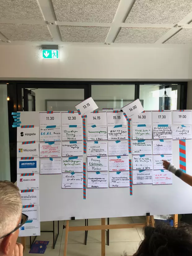 Session Planung AgenturCamp 2018