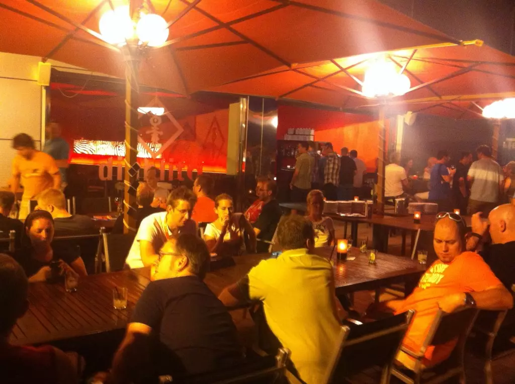 Abendliche Diskussionen beim TYPO3Camp Mallorca